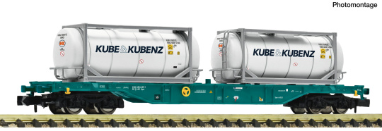 Fleischmann 6660175 (N) – Containertragwagen der Lineas 