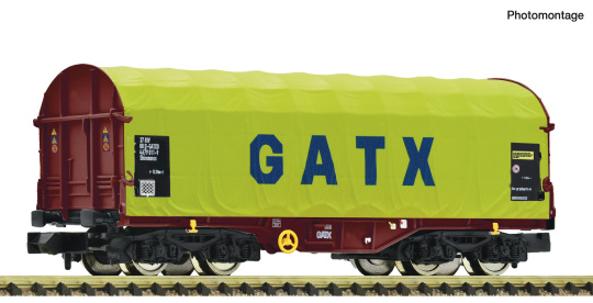 Fleischmann 6660180 (N) – Schiebeplanenwagen der GATX 