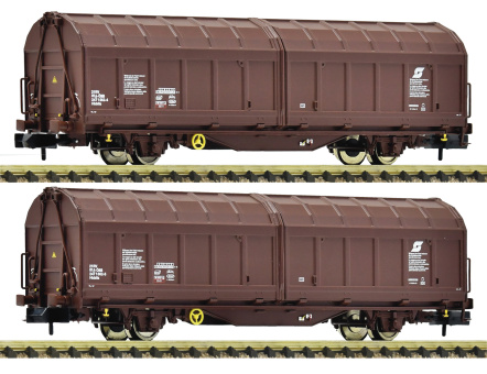 Fleischmann 6660129 (N) – 2-teiliges Schiebewandwagen-Set der ÖBB 