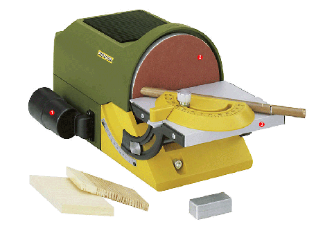 Proxxon 27060 – Tellerschleifer TG 125/E, regelbar, Ø 125 mm 