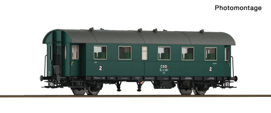 Roco 6280073 (TT) – Personenwagen 2. Klasse der CSD 