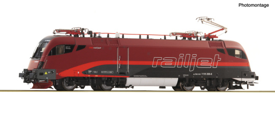 Roco 7580046 (TT) – Elektrolokomotive Rh 1116 „Railjet“ der ÖBB 