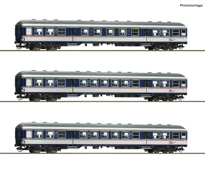 Roco 6280088 (TT) – 3-tlg. Set: Nahverkehrswagen, TRI 