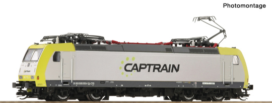 Roco 7590030 (TT) – Elektrolokomotive BR 185 550-1, Captrain 