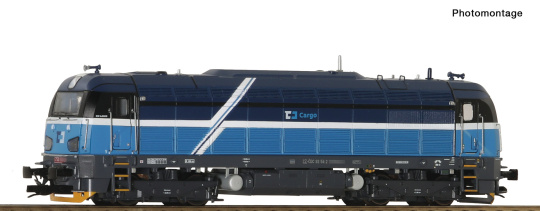 Roco 7390037 (TT) – Diesellokomotive Rh 753.6 der CD Cargo 