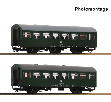 Roco 6280064 (TT) – 2-tlg. Set 1: Rekowagen der DR 