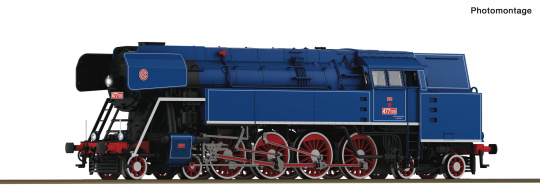Roco 7110035 (DC) – Dampflok BR 477.0 der ČSD, digital mit Sound 