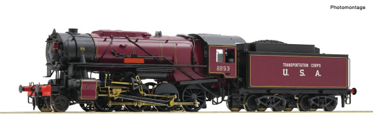 Roco 7100058 (DC) – Dampflok S 160, Nr. 2253 des USATC 