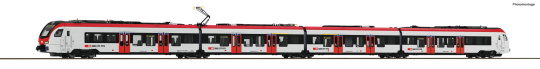 Roco 7720034 (AC) – 4-teiliger Elektrotriebzug „FLIRT Evo“ – „Black Edition“ der SBB, digital mit Sound 