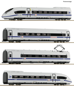 Roco 7710027 (DC) – 4-teiliger Elektrotriebzug ICE 3neo (BR 408) der DB AG, digital mit Sound 