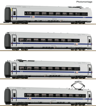Roco 7720028 (AC) – 4-teiliges Zwischenwagen-Set ICE 3neo (BR 408) der DB AG 
