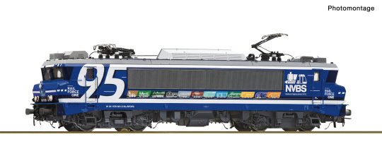 Roco 7510252 (DC) – Elektrolok BR 1931 „95 Jahre NVBS“ der Rail Force One, digital mit Sound 