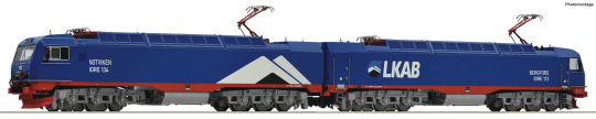Roco 7510180 (DC) – Elektrische Doppellokomotive IORE 134 + 113 der LKAB, digital mit Sound 
