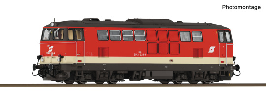 Roco 7310158 (DC) – Diesellok BR 2143 038-4 der ÖBB, digital mit Sound 