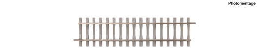 Roco 4042412 (DC) – Gerades Betonschwellen-Gleis G1/2 