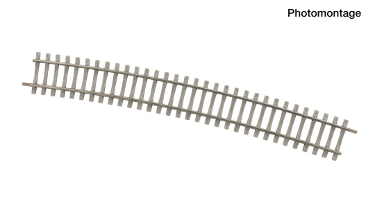 Roco 4042428 (DC) – Gebogenes Betonschwellen-Gleis R10 