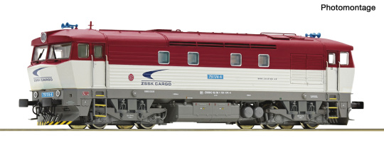 Roco 7300150 (DC) – Diesellok BR 751 174-4 der ZSSK Cargo 
