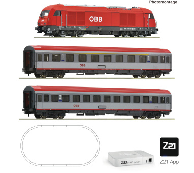 Roco 5110024 (DC) – Z21 START newGen Digitalset: Diesellok BR 2016 (ROCO LINE, Z21 App only) der ÖBB, digital 