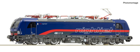 Roco 7500235 (DC) – Elektrolok BR 193 598-0 „Nightjet“ der ÖBB 
