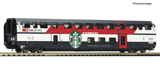 Roco 6200327 (DC) – Doppelstockspeise- und Bistrowagen der SBB 