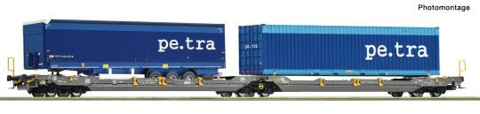 Roco 6600391 (DC) – Doppeltaschen-Gelenkwagen T3000e der MFD Rail 
