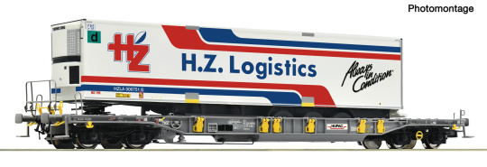 Roco 6600360 (DC) – Taschenwagen T3 der Hupac 