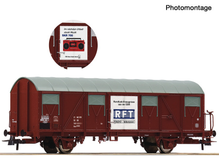 Roco 76609 (DC) – Gedeckter Güterwagen der DR 