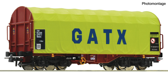 Roco 6600377 (DC) – Schiebeplanenwagen der GATX 