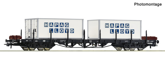 Roco 6600447 (DC) – Rungenwagen der MAV 