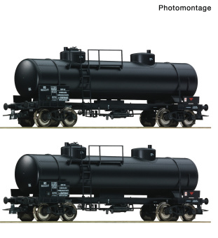 Roco 6600309 (DC) – 2-teiliges Kesselwagen-Set der NS 
