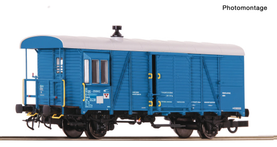 Roco 6600419 (DC) – Güterzug-Begleitwagen der ZSSK Cargo 