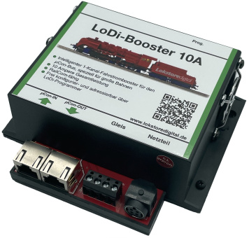 Lokstoredigital LoDi010A – LoDi-Booster 10A inkl. Netzteil 