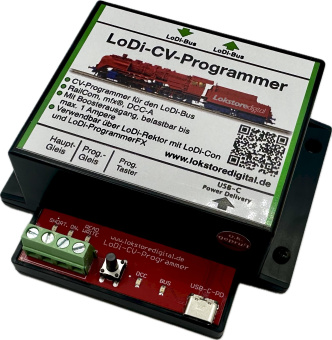 Lokstoredigital LoDI021 – LoDi-CV-Programmer inkl. Netzteil 
