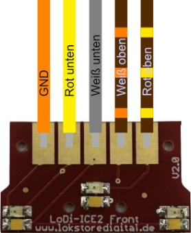 Lokstoredigital LoDi516 – LoDi-ICE2 Front + Steuerwagen ICE2 Märklin/Trix 