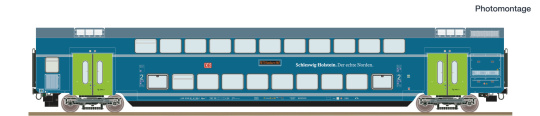 Roco 6220251 (AC) – 2. Klasse Doppelstockwagen der DB AG, Innenbeleuchtung 