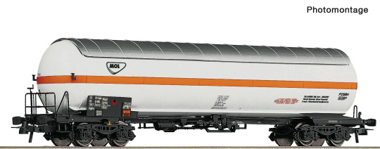 Roco 6600284 – Druckgaskesselwagen Zagkks der MOL 