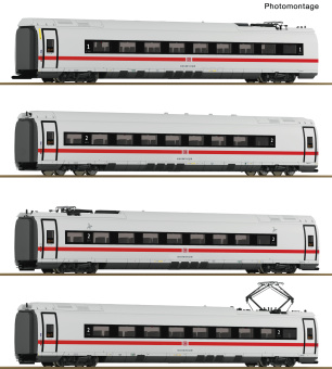 Roco 7710018 – 4-teiliges Zwischenwagen-Set ICE 3neo (BR 408) der DB AG 