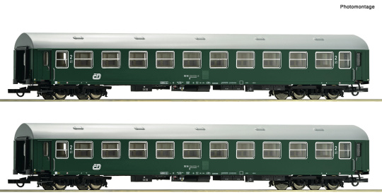 Roco 6200222 – ČD Reisezugwagen 2. Klasse, 2er-Set 