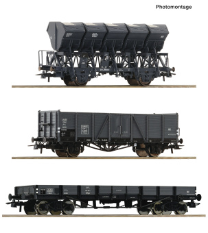 Roco 6600258 – CFL Güterwagen, 3er-Set 