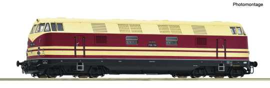 Roco 7310085 – DR Diesellok 118 158-5, Doppelbauchbinde, DCC/Motorola-Sound 