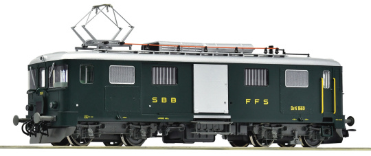 Roco 7710014 – SBB Elektro-Gepäcktriebwagen De 4/4 1669, DCC/Motorola-Sound 