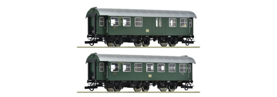 Roco 6200124 – DB Umbauwagen, 2er-Set 2, Epoche III 