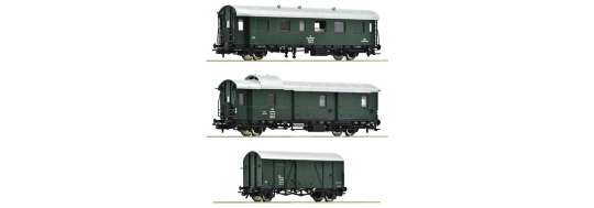 Roco 6200134 – ÖBB Begleitwagen für EDK 750, 3er-Set, Epoche IV 