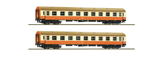 Roco 6280016 (TT) – DR Städteexpress, 2er-Set Ame, 1. Klasse, Epoche IV 