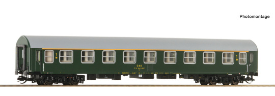 Roco 6280039 (TT) – ČSD Abteilwagen Aa, 1. Klasse, Epoche IV 