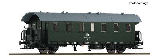 Roco 6280050 (TT) – DR Personenwagen Baai, 2. Klasse, offene Plattformen, Epoche IV 