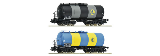 Roco 6600163 – ÖMV/ÖBB Kesselwagen, 2er-Set, Epoche IV 
