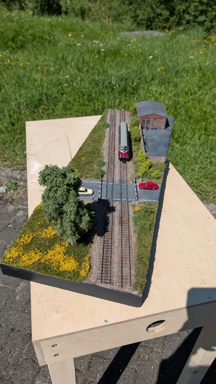 Gesamtansicht des Dioramas