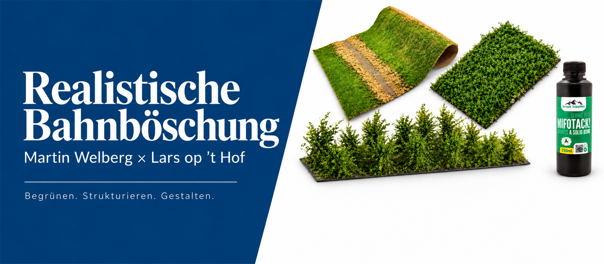Banner B1001 Natürliche Bahnböschung
