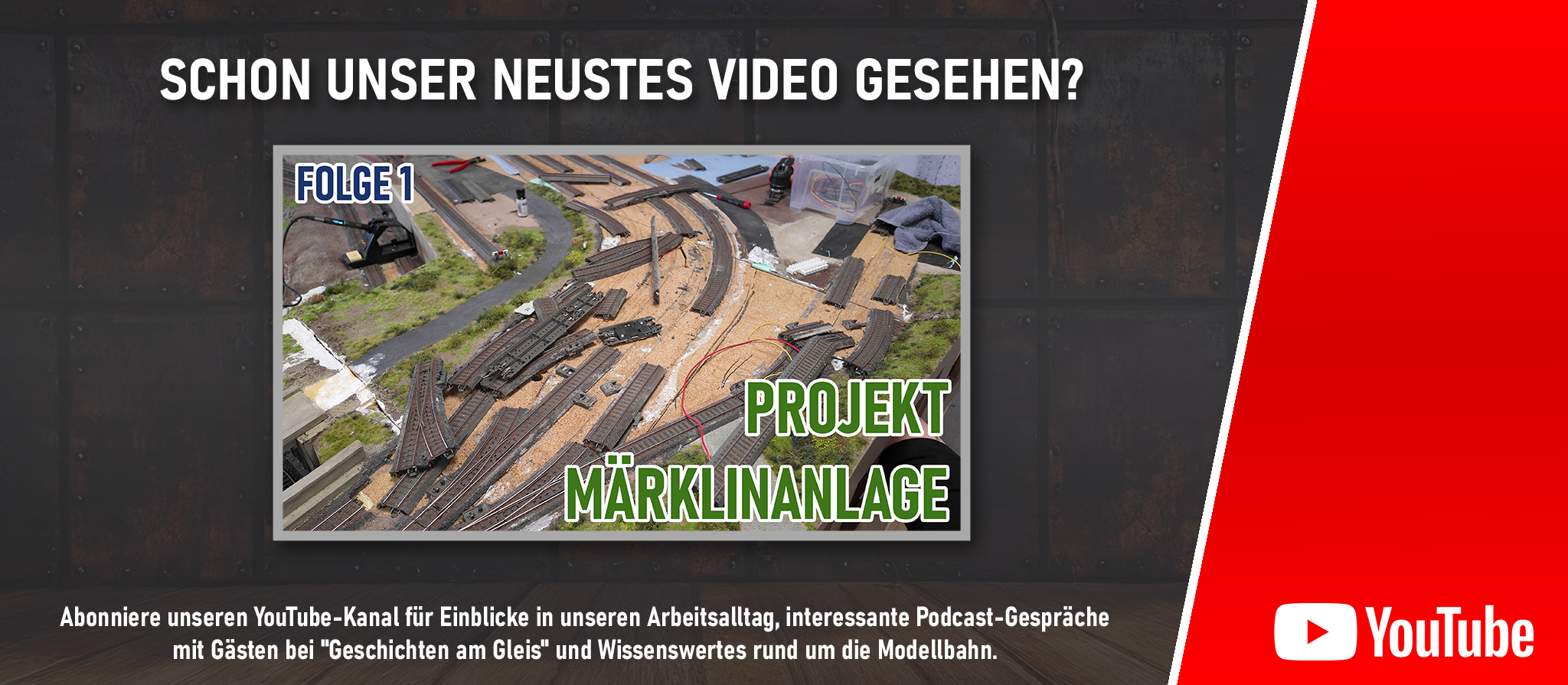 Banner YouTube